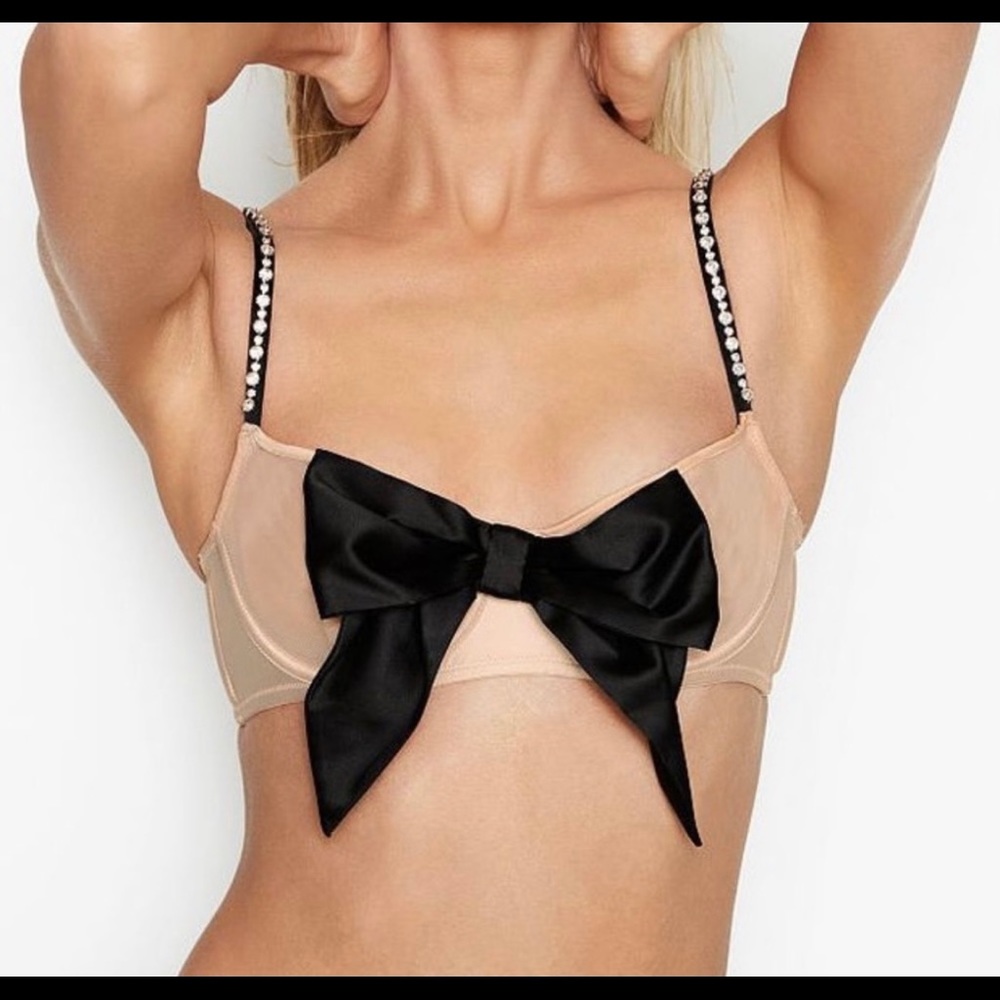 Victoria Secret Unlined Bow Bra